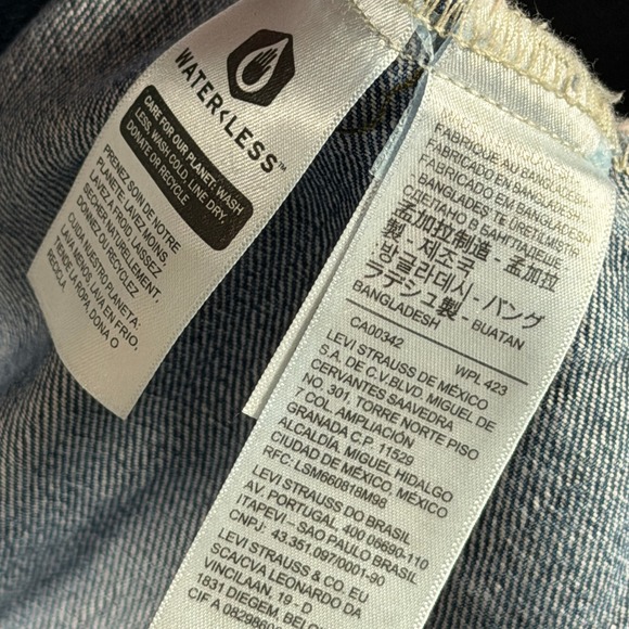 Levis Trucker Jacket Mens XL Blue Denim AAPI Night 2024 Thuy 72334-0130 NWT - Picture 9 of 15